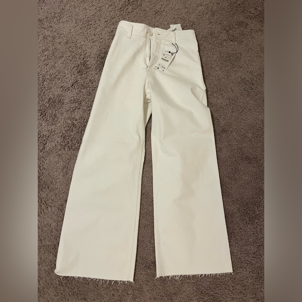 Zara White Marine Pants